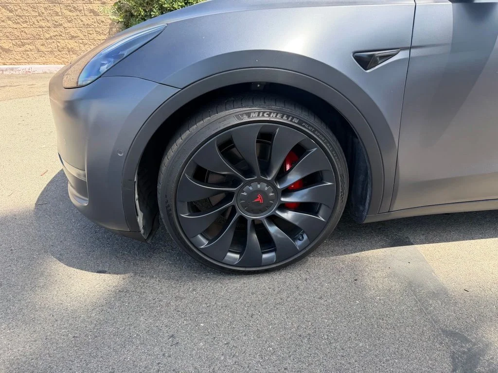 Used 2022 Gray Tesla Performance image 5