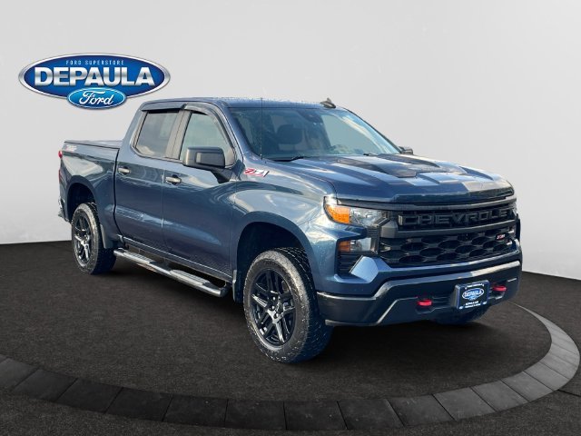 Used 2022 Blue Metallic Chevrolet Custom Trail Boss image 9