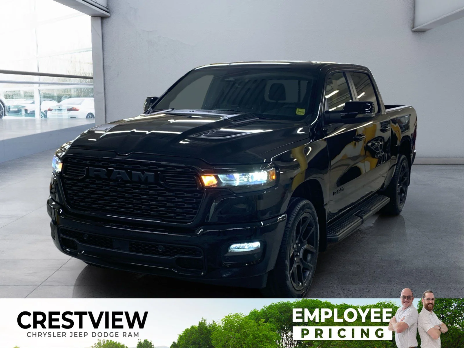New 2026 Diamond Black Crystal Pearl Ram Sport image 1