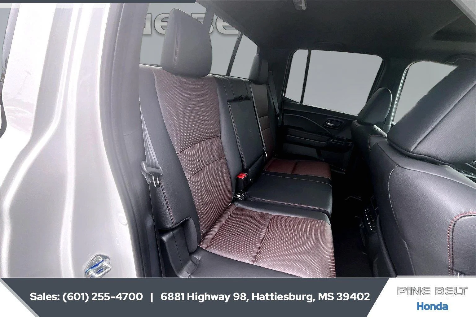 New 2026 Platinum White Pearl Honda Black Edition image 8