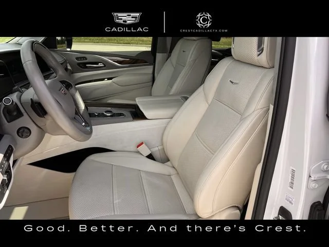 Used 2023 Crystal White Tricoat CADILLAC Premium Luxury Platinum image 26