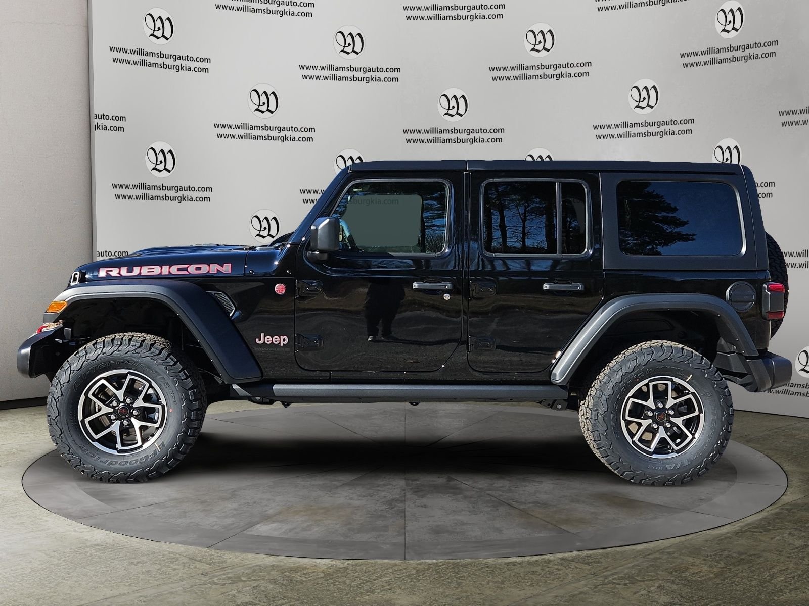 New 2026 Black Clearcoat Jeep Rubicon image 2