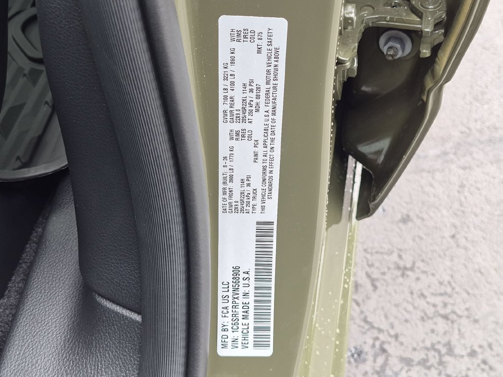 New 2027 Tank Exterior Paint RAM Laramie image 32