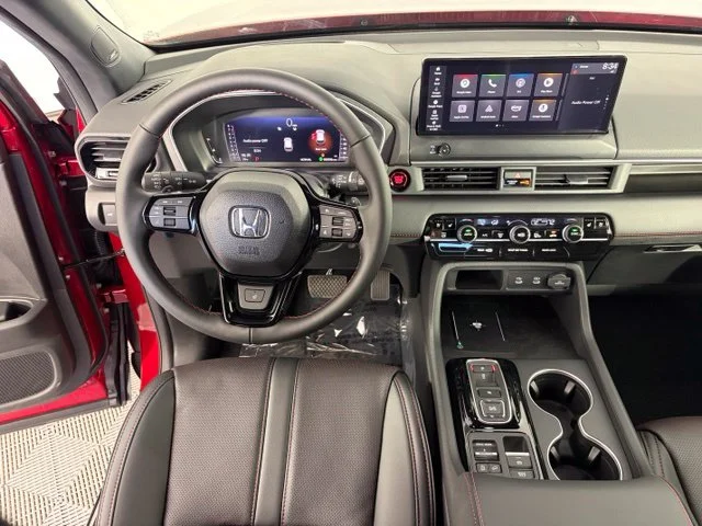 New 2026 Radiant Red Metallic II Honda AWD Black Edition image 48