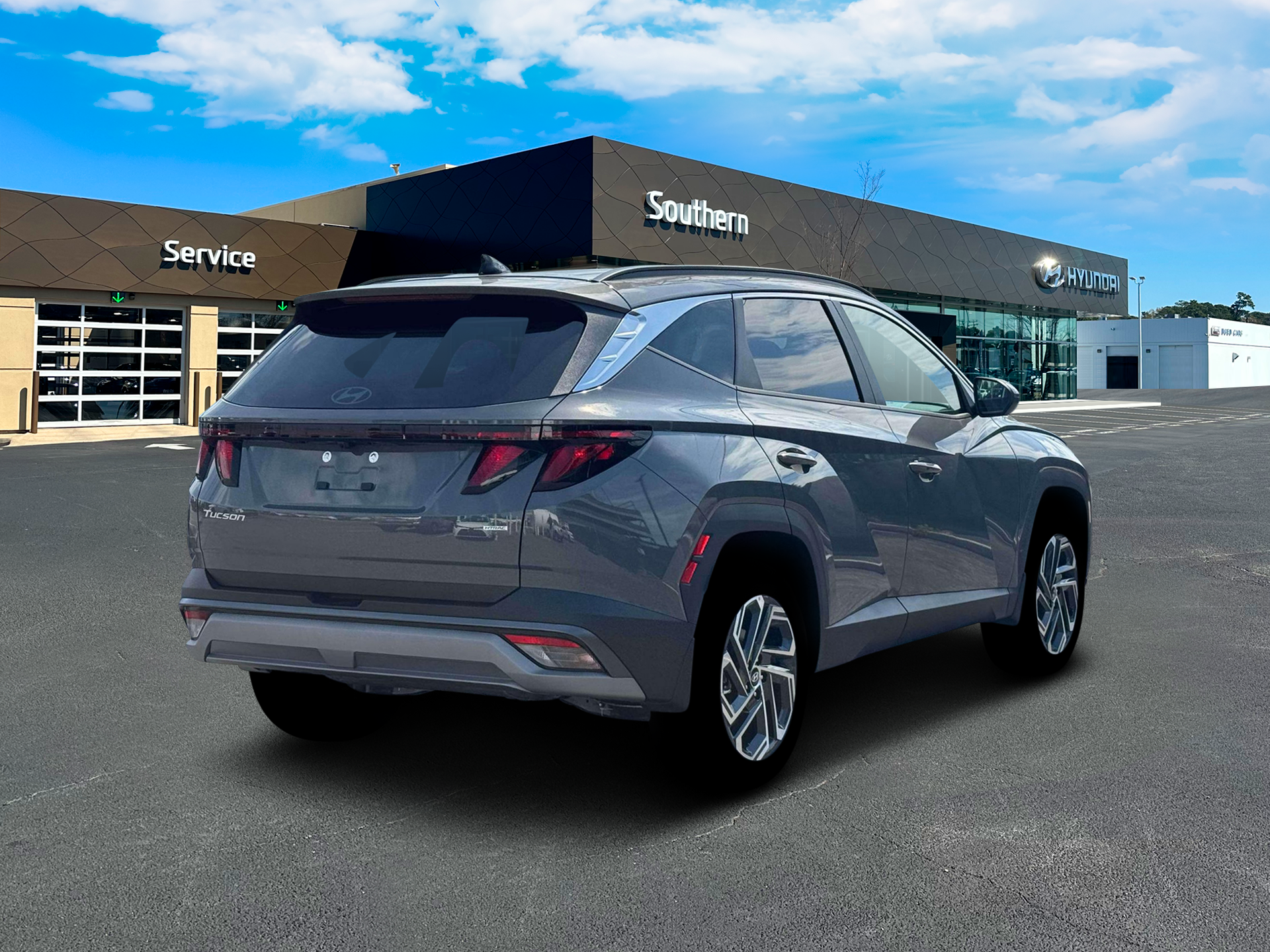 New 2026 Gray Hyundai SEL Plus AWD image 7