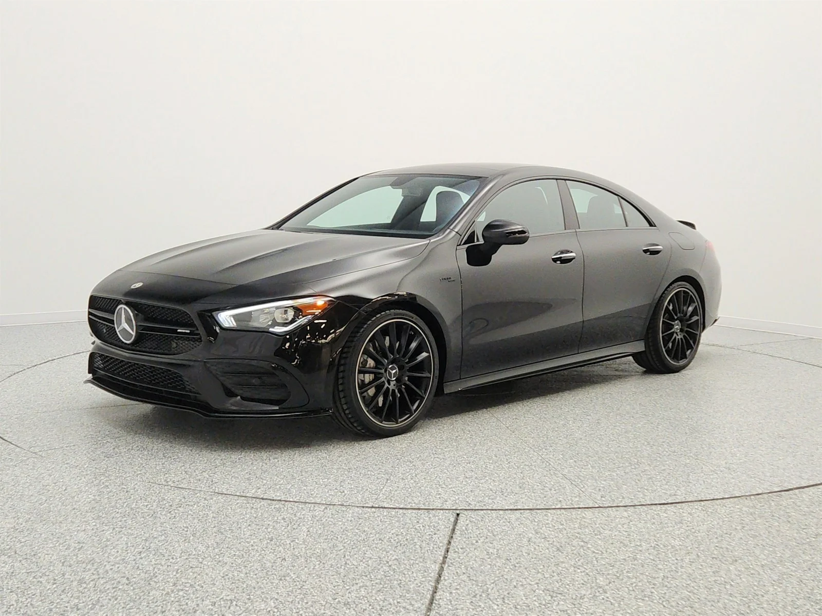 Certified Used 2023 Night Black Mercedes-Benz AMG® CLA 35 4MATIC Coupe image 1