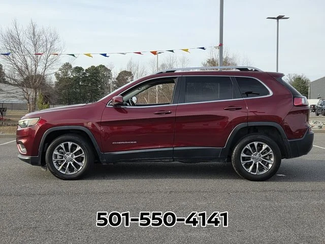 Used 2021 Jeep Cherokee Latitude Lux with VIN 1C4PJLMX5MD113283 for sale in Benton, AR