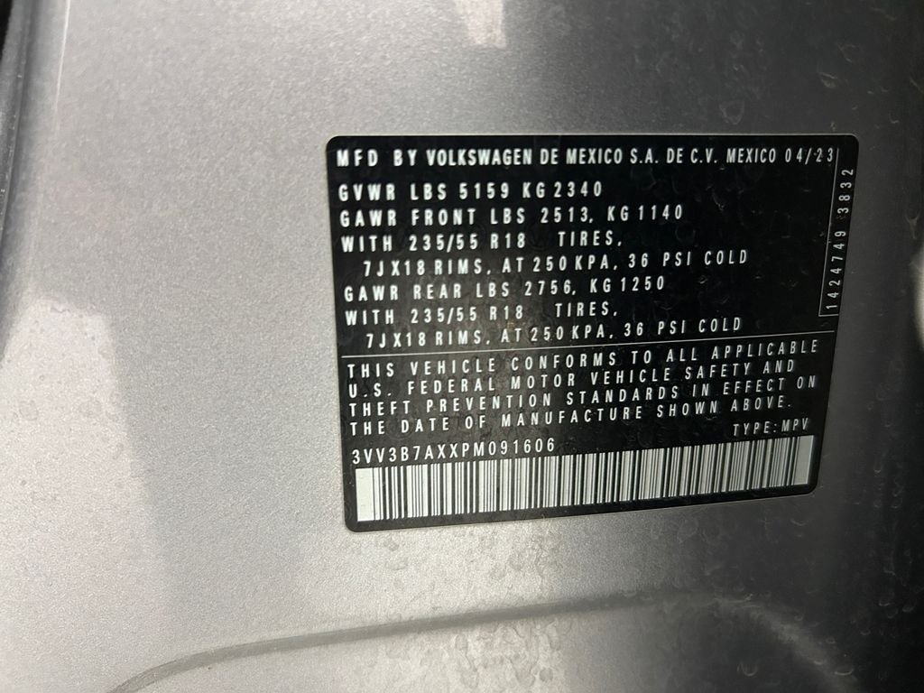 Used 2023 Silver Volkswagen 2.0T SE image 20