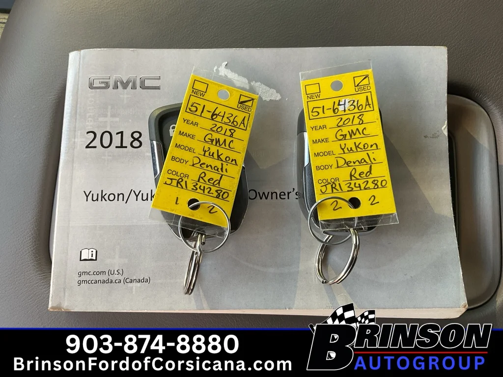 Used 2018 Crimson Red Tintcoat GMC Denali image 40