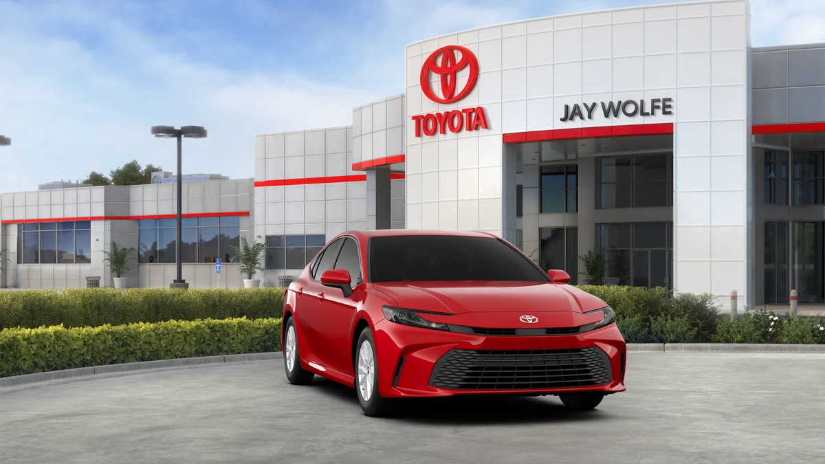 New 2026 Supersonic Red Toyota LE image 16