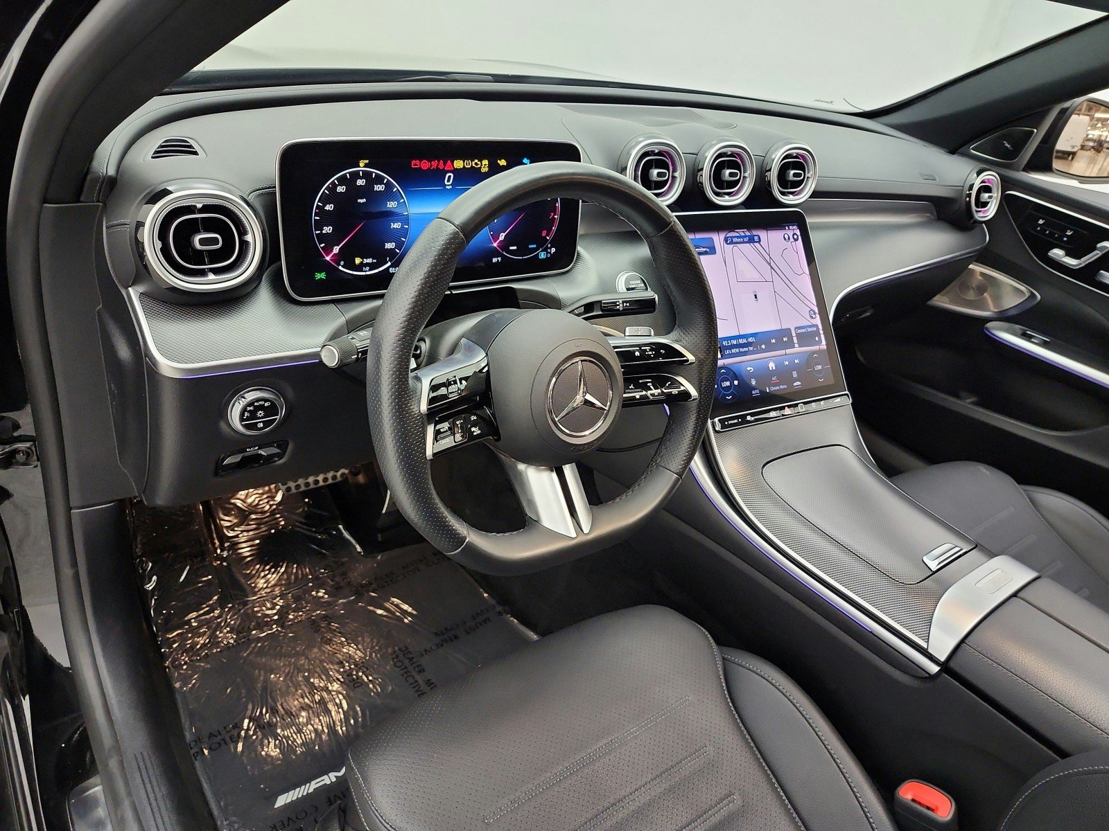 Certified Used 2024 Black Mercedes-Benz C 300 Sedan image 9