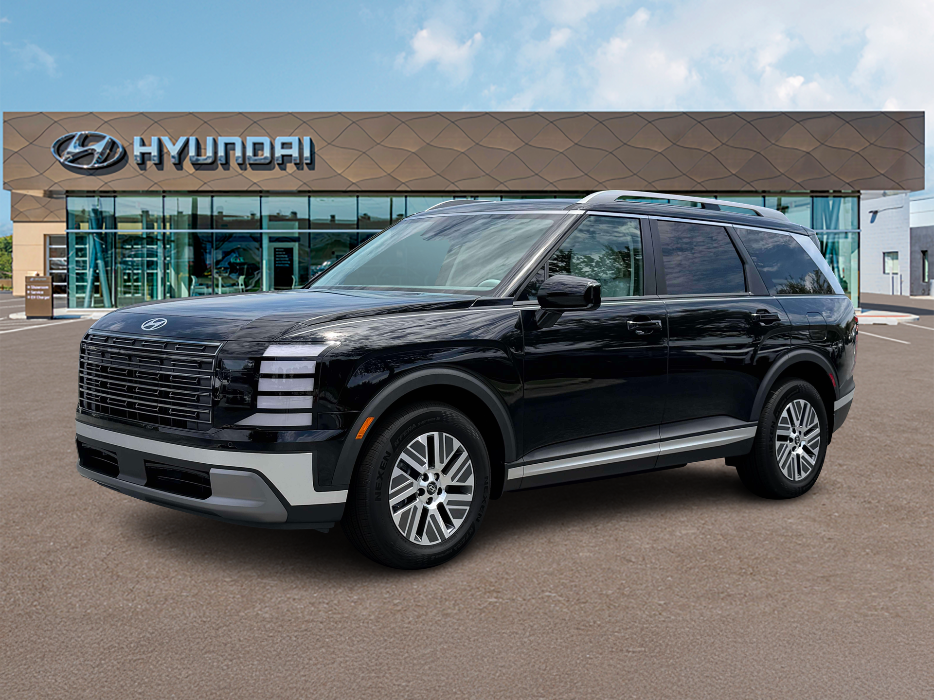 New 2027 Abyss Black Pearl Hyundai SEL 7P image 2
