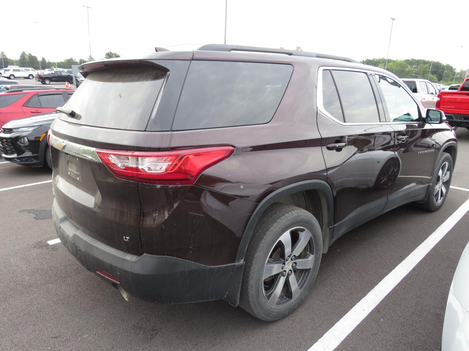 Used 2021 Black Cherry Metallic Chevrolet LT Leather image 13
