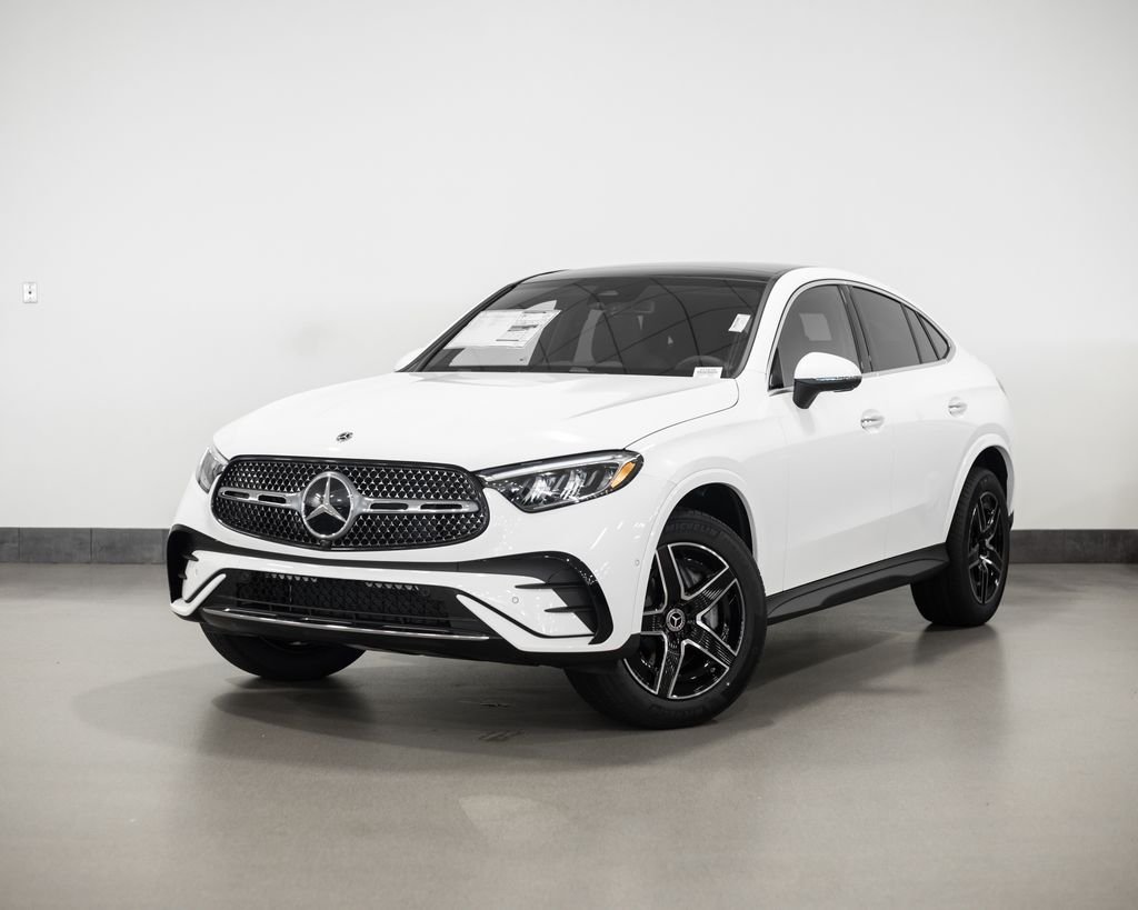 New 2027 White Mercedes-Benz GLC 300 Coupe image 1