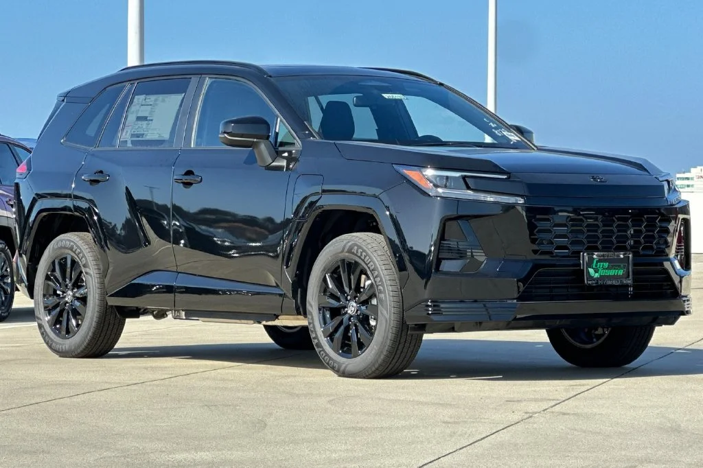 New 2026 Midnight Black Metallic Toyota  SE image 2