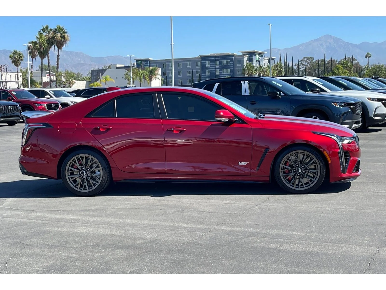Used 2025 Radiant Red Tintcoat Cadillac Blackwing image 8