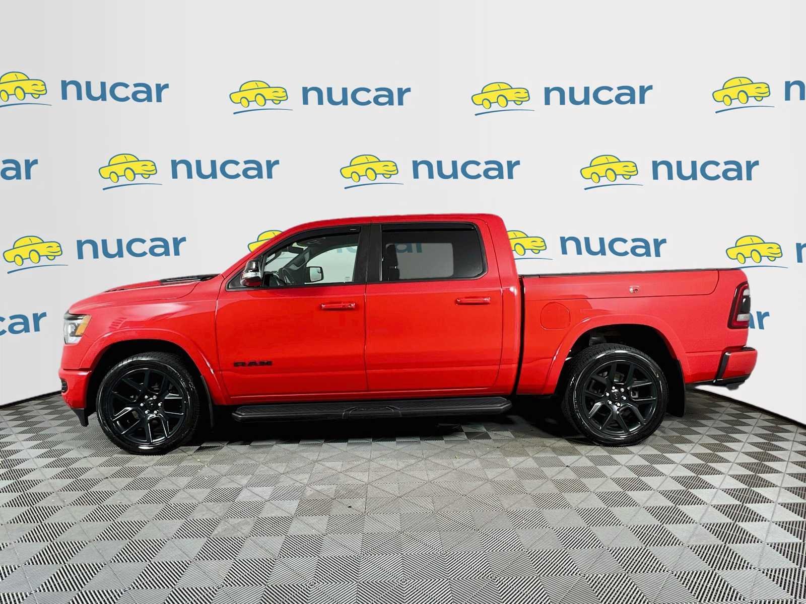 Used 2022 Flame Red Clearcoat Ram Laramie image 4