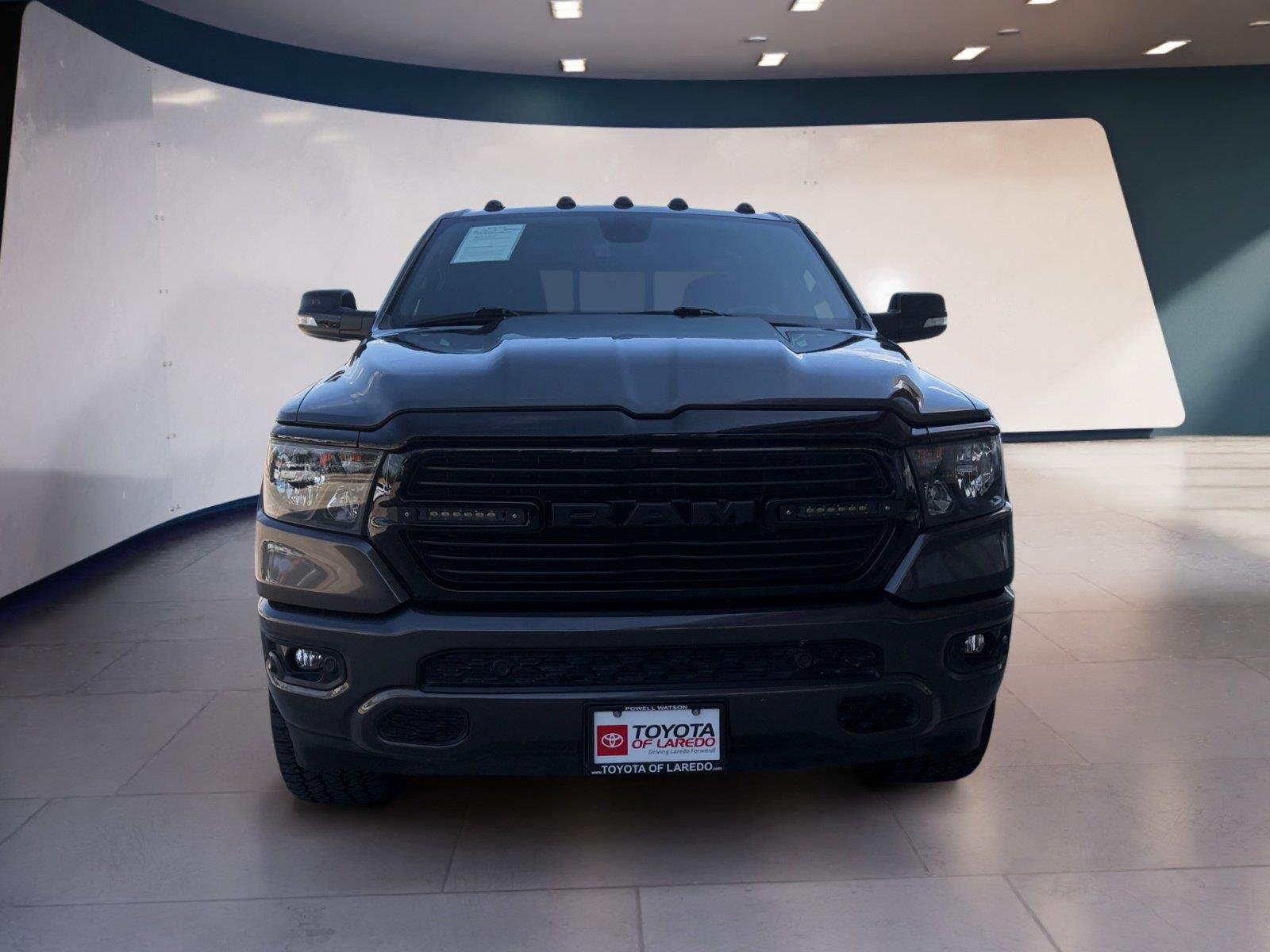Used 2021 Granite Crystal Metallic Clearcoat Ram Lone Star image 8