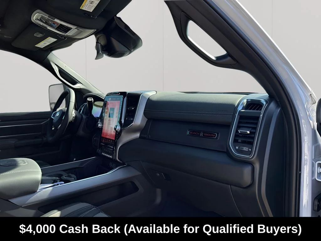 New 2026 Bright White Clear-Coat Exterior Paint RAM Laramie image 15