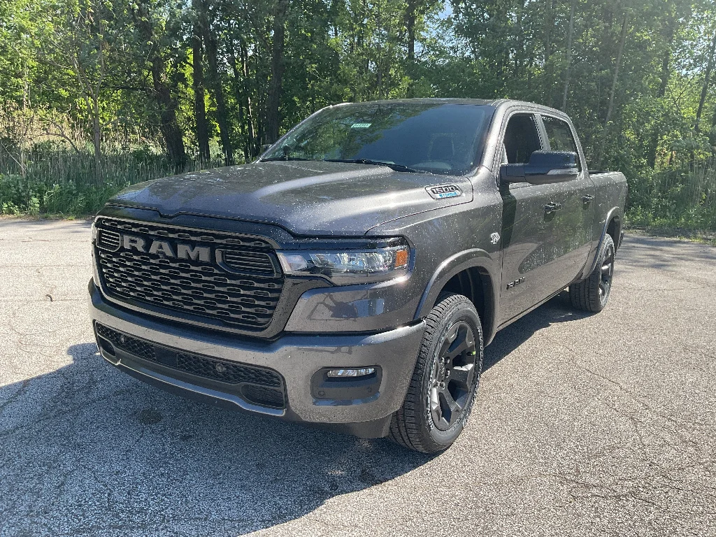 New 2026 Granite Crystal Metallic Clearcoat RAM Lone Star Crew Cab 4x4 5