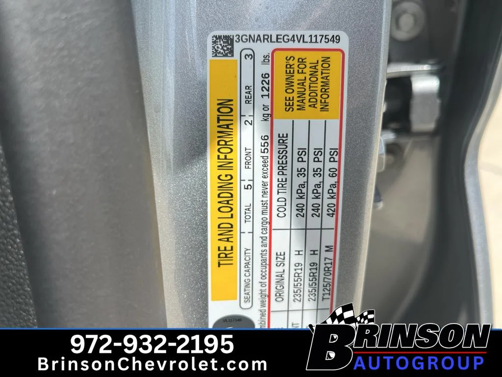New 2027 Sterling Gray Metallic Chevrolet RS image 25
