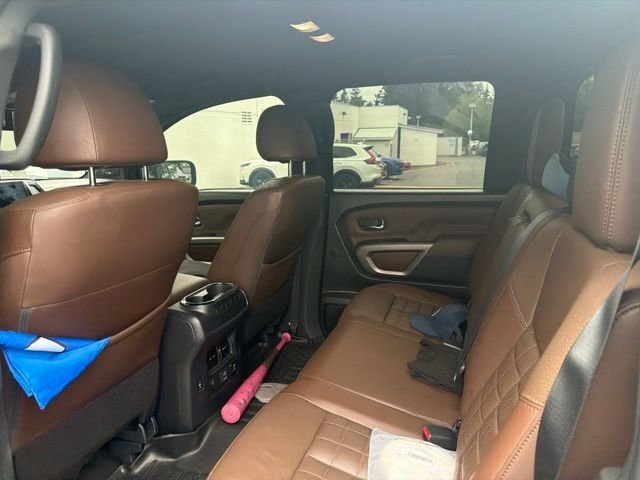 Used 2021 Super Black Nissan Platinum Reserve image 7