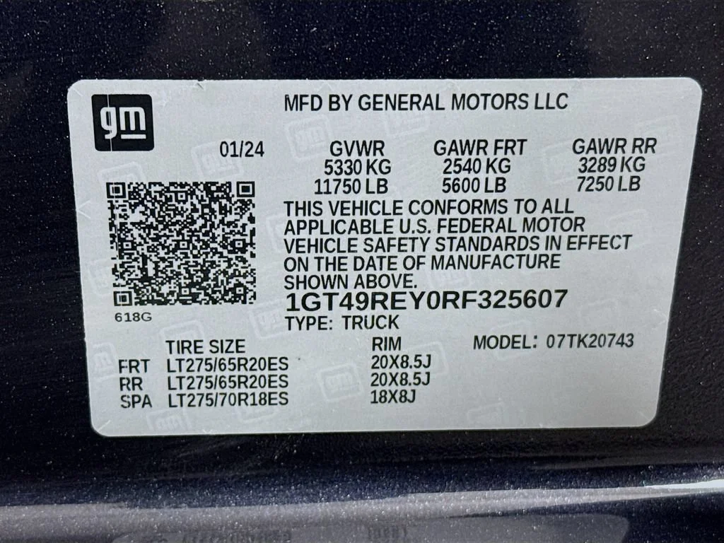 Used 2024 Titanium Rush Metallic GMC Denali image 35