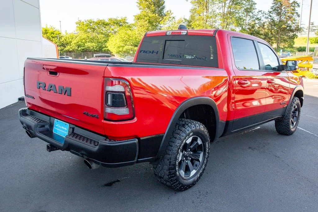 Used 2022 Flame Red Clearcoat Ram 4WD Rebel image 14