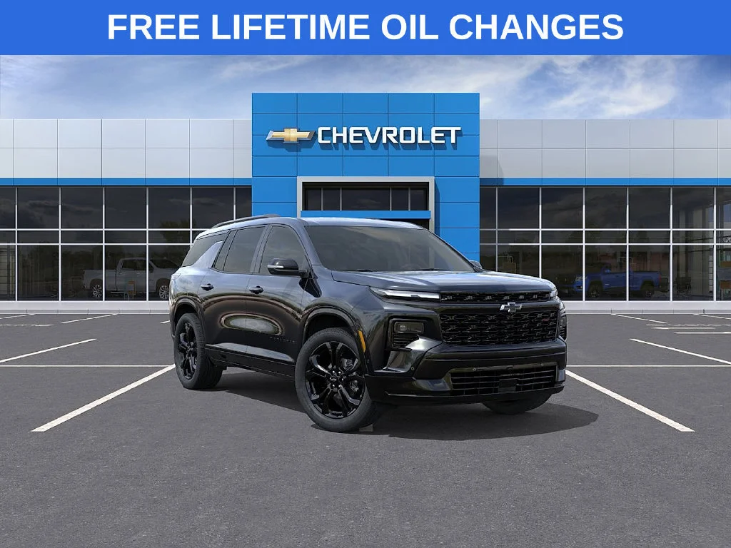 New 2027 Mosaic Black Metallic Chevrolet RS image 1
