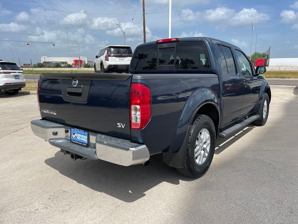 Certified Used 2021 Blue Nissan SV image 3