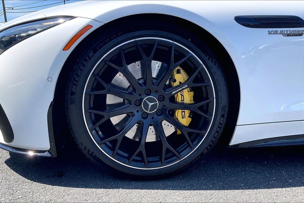 Certified Used 2022 White Mercedes-Benz SL 63 AMG® image 8