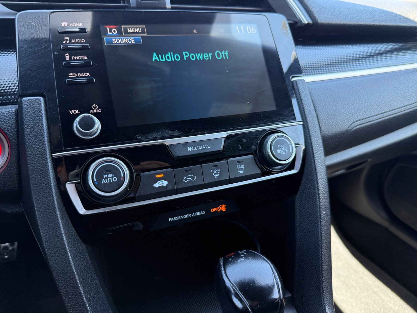 Certified Used 2019 White / Black Honda Sport image 12