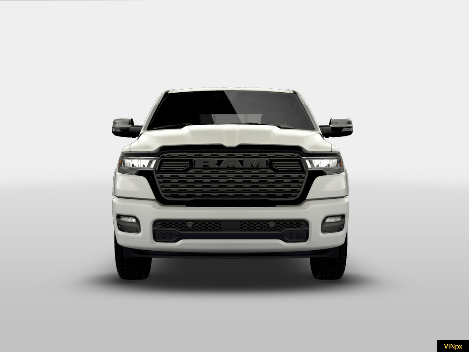 New 2026 Bright White Clear-Coat Exterior Paint RAM BIG HORN image 11