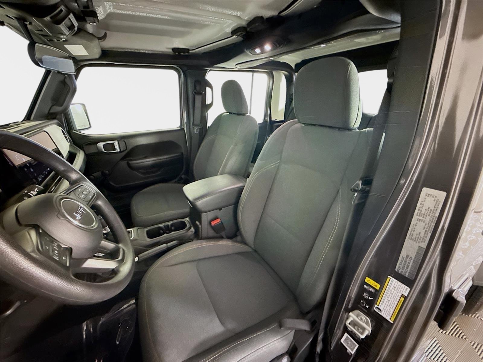 Used 2024 Granite Crystal Metallic Clearcoat Jeep Sport image 11