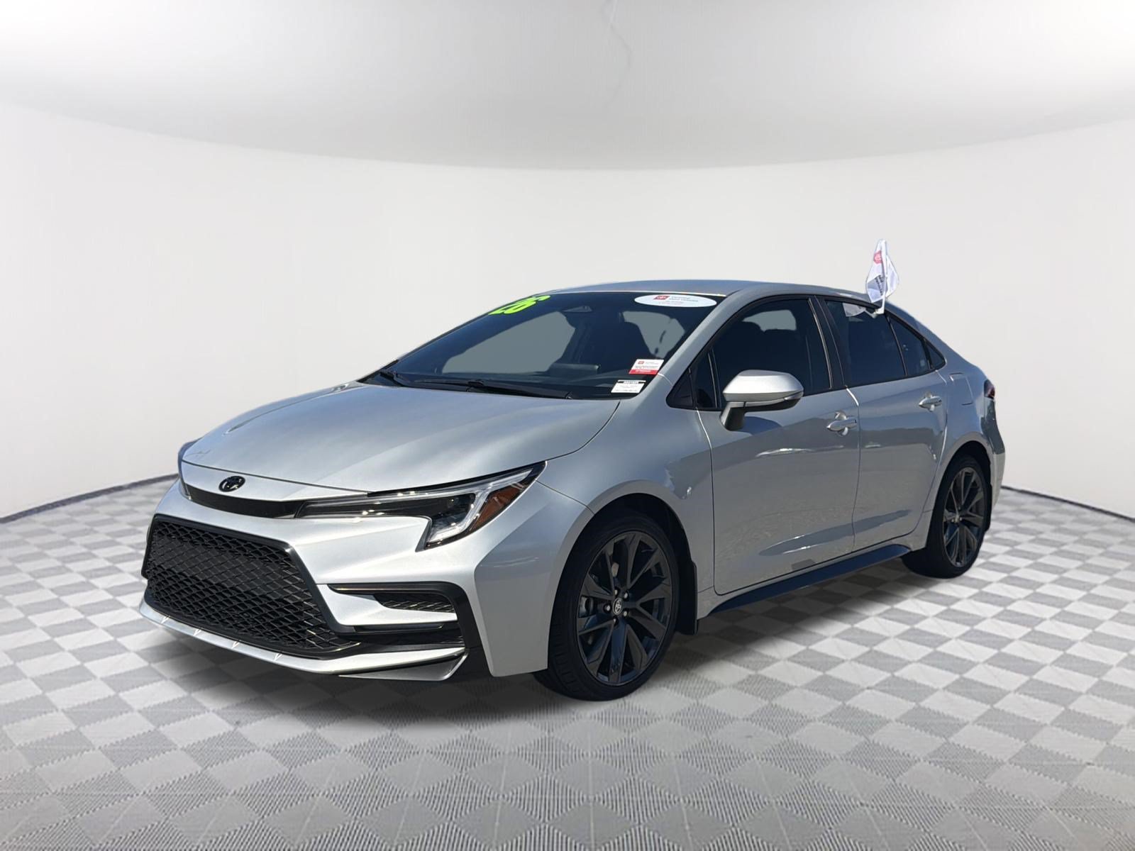 Certified Used 2026 Classic Silver Metallic Toyota SE image 3