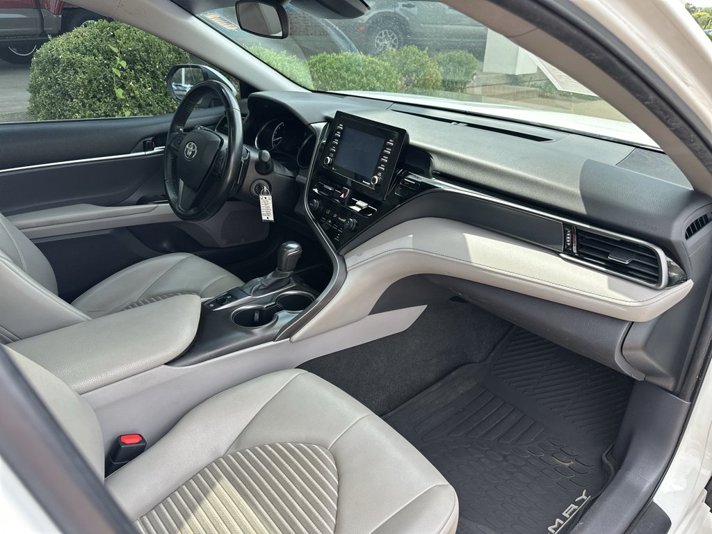 Used 2021 Super White Toyota SE image 6
