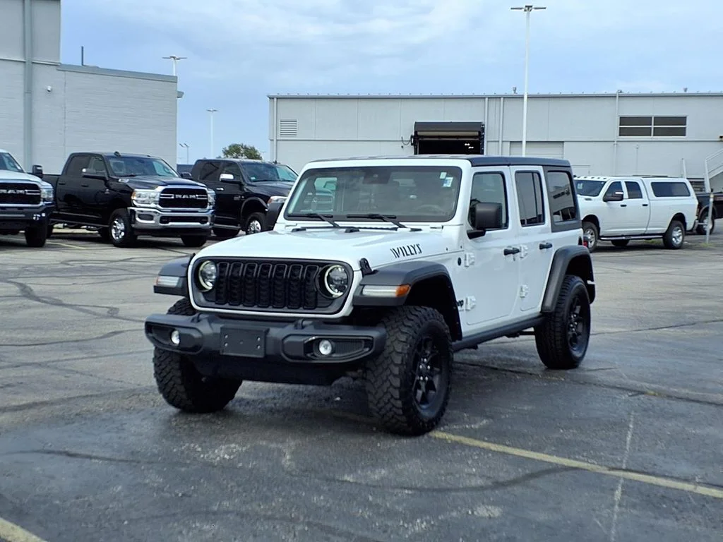 Certified Used 2025 White Jeep Willys image 2