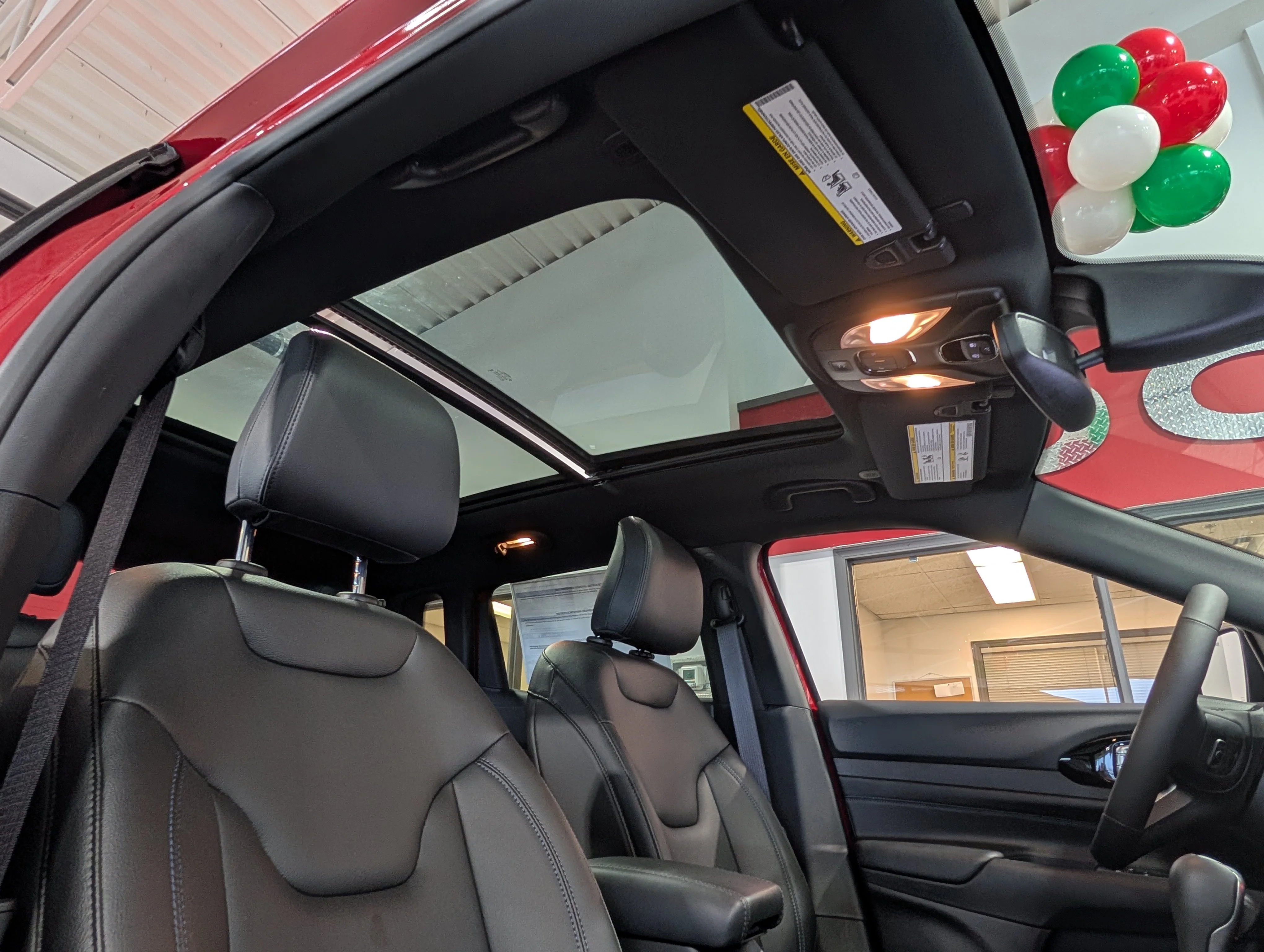 New 2025 Red Hot Pearl Jeep Altitude image 19