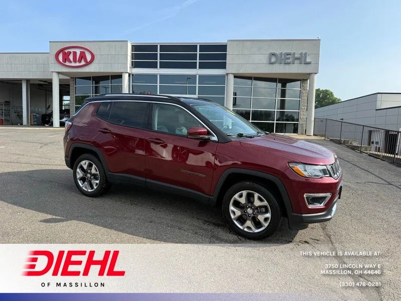Used 2021 Red Jeep Limited image 1