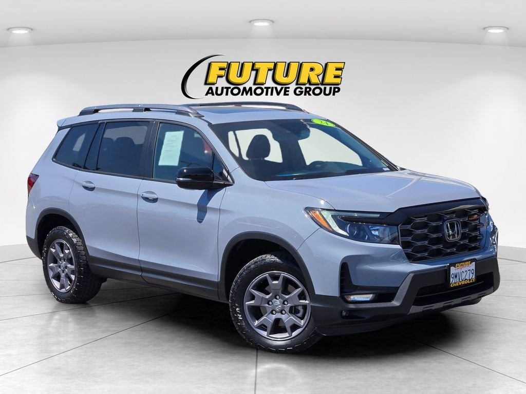 Used 2024 Blue Honda TrailSport image 1