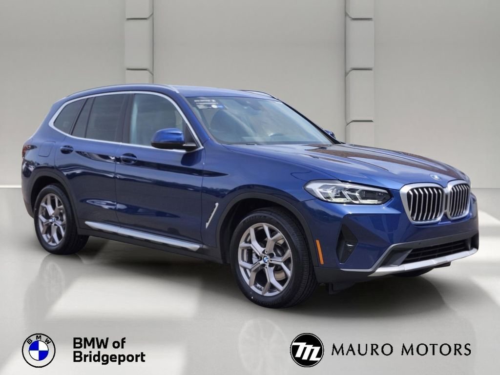 Certified Used 2022 Blue BMW xDrive30i image 1