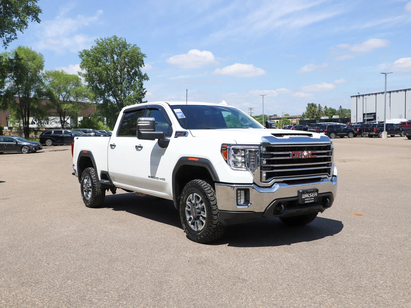 Used 2022 Summit White GMC SLT image 9