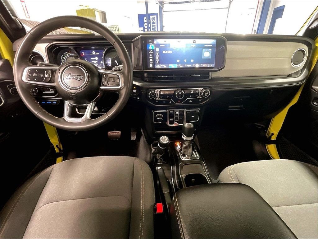 Used 2024 Yellow Jeep Sahara 4xe image 21