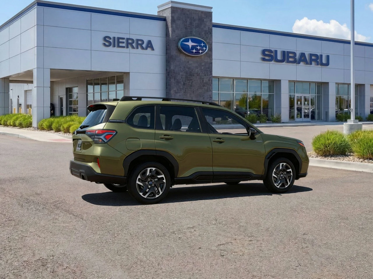 New 2026 AUTUMN GREEN METALLIC Subaru Premium Hybrid image 12