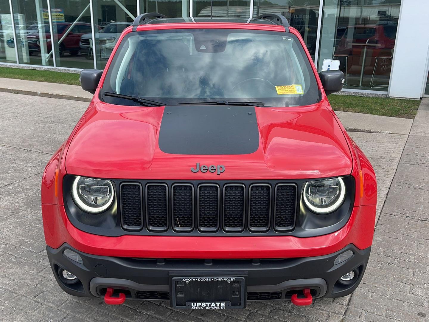 Used 2021 Colorado Red Clearcoat Jeep Trailhawk image 2