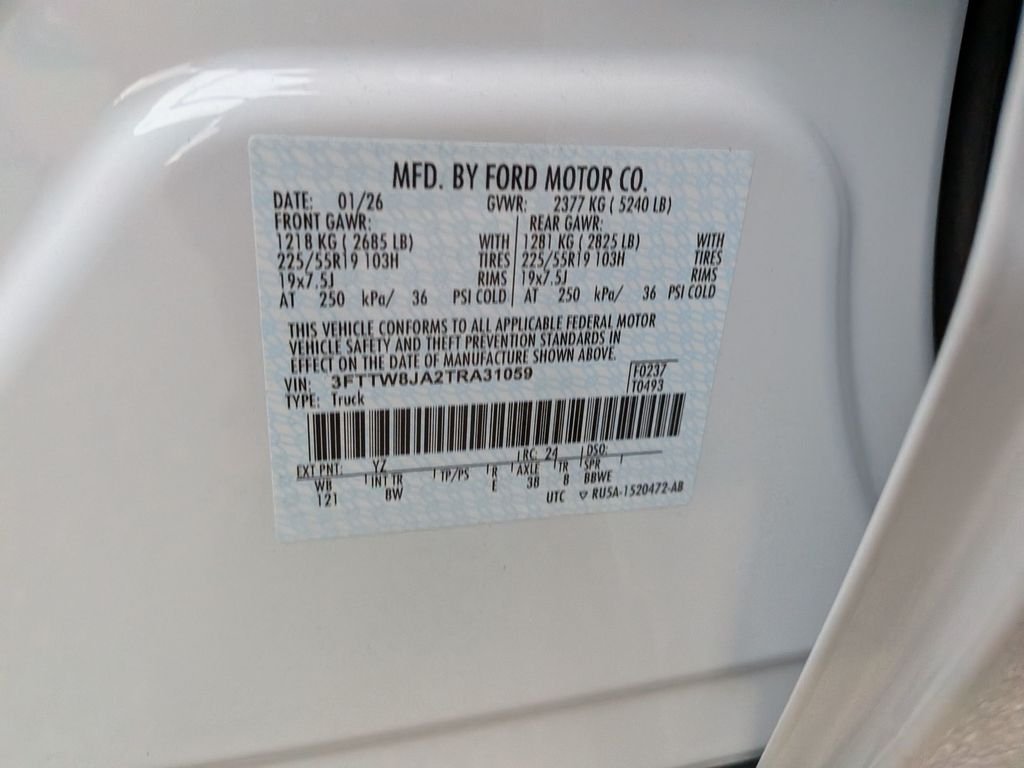 New 2026 Oxford White Ford XLT image 37
