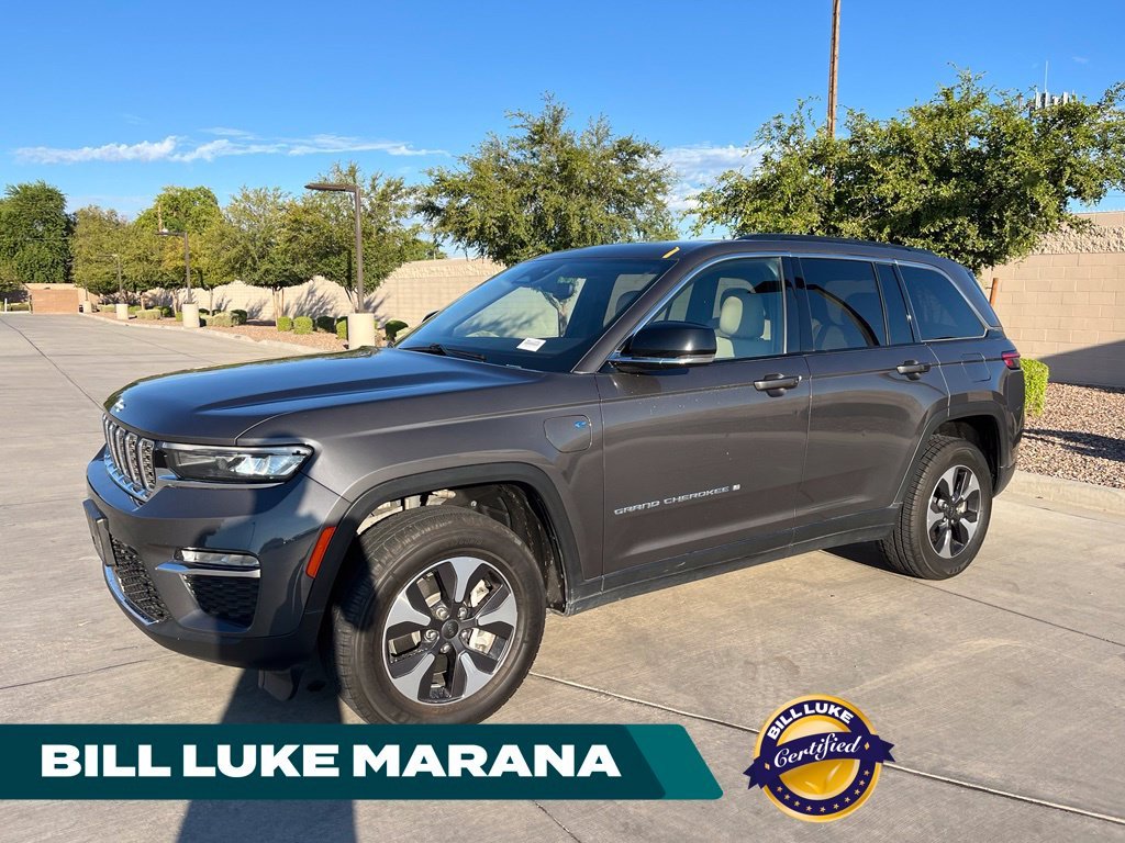Certified Used 2024 Gray Jeep 4xe image 1