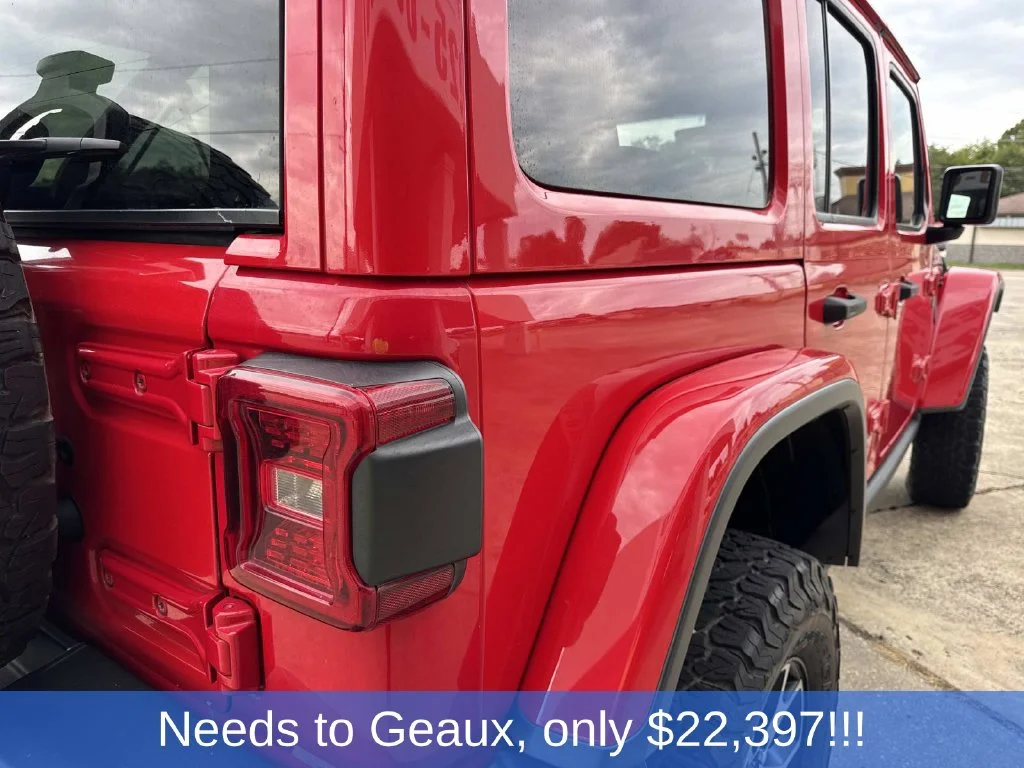 Used 2018 Red Jeep Unlimited Rubicon image 21