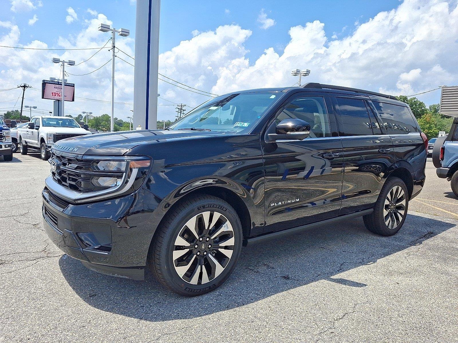 New 2027 Agate Black Metallic Ford Platinum image 2