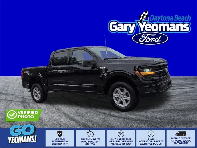 New 2026 Agate Black Metallic Ford XLT image 1